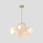 Фото 4 Люстра Crystal Lux DANDELION SP6 GOLD