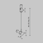 Фото 4 Комплектующие для трекового светильника Technical TRA154SW-1BS