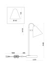 Фото 1 Настольный светильник Freya FR8001TL-01WG
