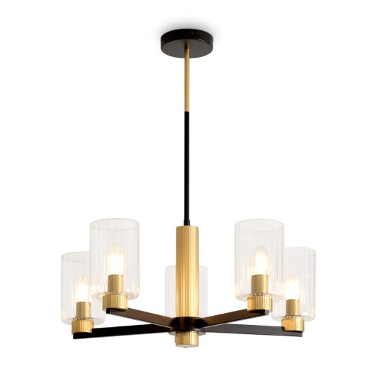 Фото Потолочный светильник Freya FR2051CL-05BBS