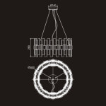 Фото 2 Люстра P68073-14 silver