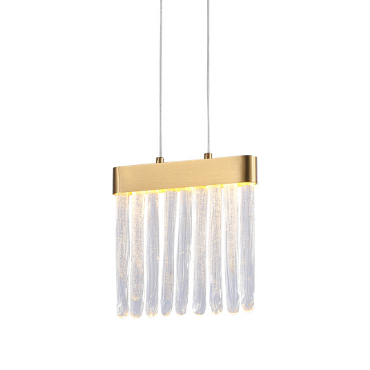 Фото Подвесной светильник P98057-1 antique brass