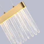 Фото 3 Подвесной светильник P98057-1 antique brass