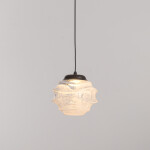 Фото 1 Подвесной светильник MD25030003-1A matt black/clear