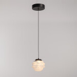 Фото 3 Подвесной светильник MD25030003-1A matt black/clear