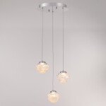 Фото 3 Подвесной светильник MD25030003-3A chrome/clear