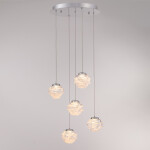 Фото 3 Подвесной светильник MD25030003-5A chrome/clear