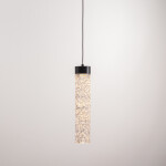 Фото 1 Подвесной светильник MD24030028-1A matt black/clear