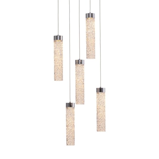 Фото Подвесной светильник MD24030028-5A chrome/clear