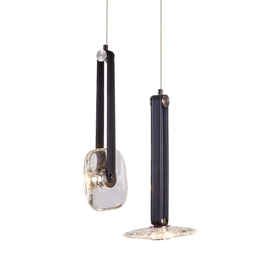 Фото Подвесной светильник OD2553-2 black/clear