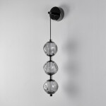 Фото 2 Настенный светильник OB2437 pearl black/smoke