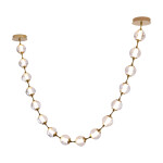 Фото Подвесной светильник OD2437A-16 brass/clear