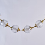 Фото 2 Подвесной светильник OD2437A-16 brass/clear