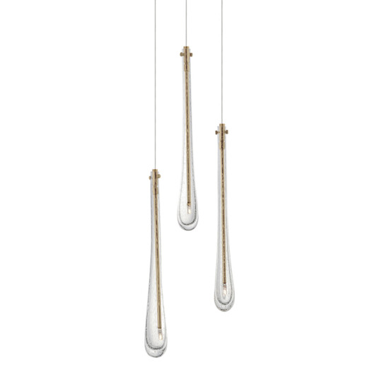 Фото Подвесной светильник MD2060-3B brass