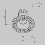 Фото 3 Встраиваемый светильник Technical DL124-10W-4K-TRS-W