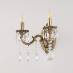 Фото 4 Бра с хрустальными подвесками AL7801B10/2/175 A FP Bohemia Ivele Crystal