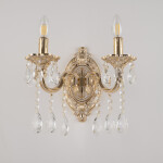 Фото 2 Бра с хрустальными подвесками AL7801B10/2/175 A GW Bohemia Ivele Crystal