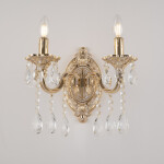 Фото 3 Бра с хрустальными подвесками AL7801B10/2/175 A GW Bohemia Ivele Crystal