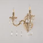 Фото 4 Бра с хрустальными подвесками AL7801B10/2/175 A GW Bohemia Ivele Crystal