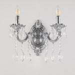 Фото 3 Бра с хрустальными подвесками AL7801B10/2/175 A Ni Bohemia Ivele Crystal