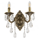 Фото Бра с хрустальными подвесками AL7801B10/2/175 B FP Bohemia Ivele Crystal