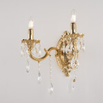 Фото 1 Бра с хрустальными подвесками AL7801B10/2/175 B G Bohemia Ivele Crystal