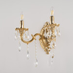 Фото 4 Бра с хрустальными подвесками AL7801B10/2/175 B G Bohemia Ivele Crystal