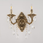 Фото 3 Бра с хрустальными подвесками AL7801B10/2/175 B GB Bohemia Ivele Crystal