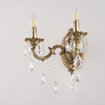 Фото 4 Бра с хрустальными подвесками AL7801B10/2/175 B GB Bohemia Ivele Crystal