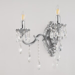 Фото 3 Бра с хрустальными подвесками AL7801B10/2/175 B Ni Bohemia Ivele Crystal
