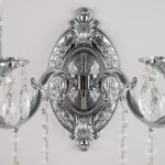 Фото 4 Бра с хрустальными подвесками AL7801B10/2/175 B Ni Bohemia Ivele Crystal