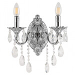 Фото Бра с хрустальными подвесками AL7801B10/2/175 B NW Bohemia Ivele Crystal