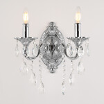 Фото 2 Бра с хрустальными подвесками AL7801B10/2/175 B NW Bohemia Ivele Crystal