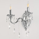 Фото 3 Бра с хрустальными подвесками AL7801B10/2/175 B NW Bohemia Ivele Crystal