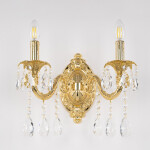 Фото 2 Бра с хрустальными подвесками AL7901B10/2/175 A G Bohemia Ivele Crystal