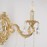 Фото 4 Бра с хрустальными подвесками AL7901B10/2/175 A G Bohemia Ivele Crystal