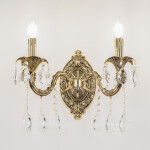 Фото 1 Бра с хрустальными подвесками AL7901B10/2/175 A GB Bohemia Ivele Crystal