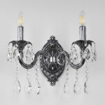 Фото 2 Бра с хрустальными подвесками AL7901B10/2/175 A NB Bohemia Ivele Crystal