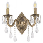 Фото Бра с хрустальными подвесками AL7901B10/2/175 B FP Bohemia Ivele Crystal