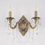 Фото 2 Бра с хрустальными подвесками AL7901B10/2/175 B FP Bohemia Ivele Crystal