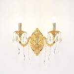 Фото 1 Бра с хрустальными подвесками AL7901B10/2/175 B G Bohemia Ivele Crystal