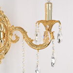 Фото 4 Бра с хрустальными подвесками AL7901B10/2/175 B G Bohemia Ivele Crystal