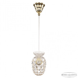 Фото Подвесной светильник с хрусталём 14771P/11 G Bohemia Ivele Crystal