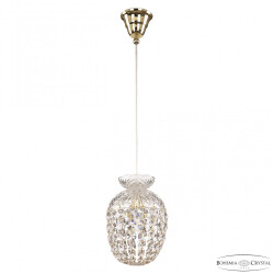 Фото Подвесной светильник с хрусталём 14771P/16 G Bohemia Ivele Crystal