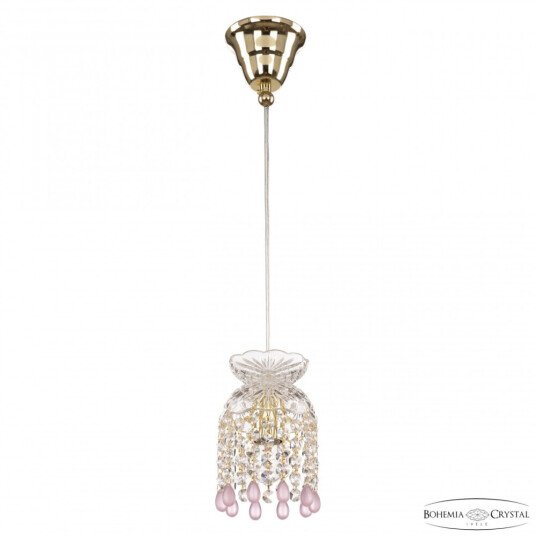 Фото Подвесной светильник с хрусталём 14781P/11 G V7010 Bohemia Ivele Crystal