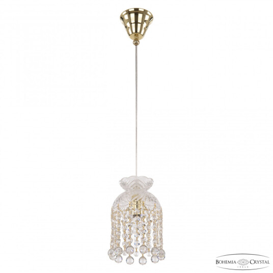 Фото Подвесной светильник с хрусталём 14781P/13 G Balls Bohemia Ivele Crystal