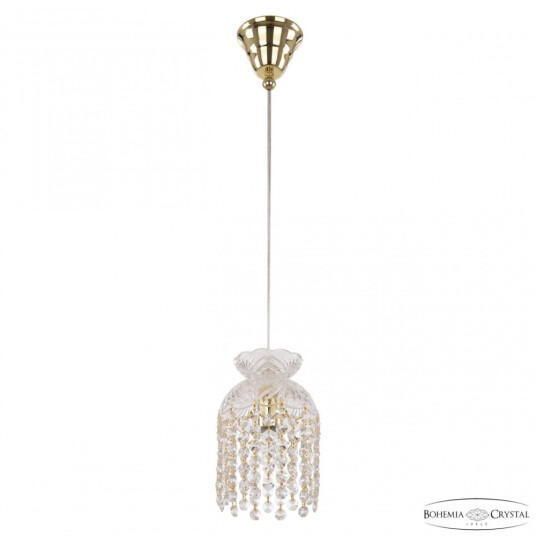 Фото Подвесной светильник с хрусталём 14781P/13 G R Bohemia Ivele Crystal