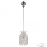 Фото Подвесной светильник с хрусталём 14781P/13 Ni R Bohemia Ivele Crystal