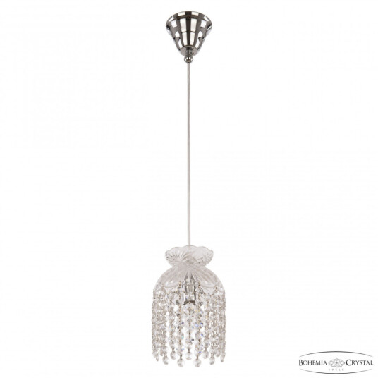 Фото Подвесной светильник с хрусталём 14781P/13 Ni R Bohemia Ivele Crystal