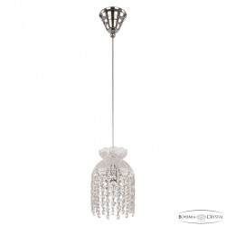 Фото Подвесной светильник с хрусталём 14781P/13 Ni R Bohemia Ivele Crystal